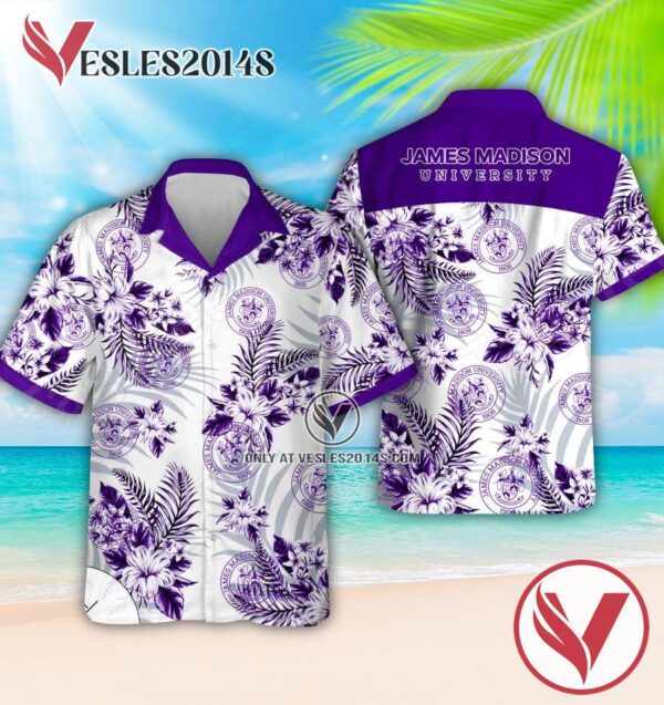 James Madison University Hawaiian Suit, Perfect Gifts Idea In Holiday - Vesles2014S 1