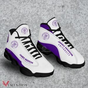 James Madison University Logo Air Jordan 13 Shoes, Best Sneaker Gifts For Fans - Vesles2014s 1
