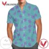 James P Sullivan Monsters Disney For men And Women Graphic Print Short Sleeve Hawaiian Casual Shirt Vesles2014S