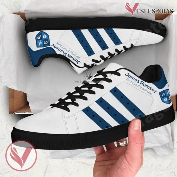 James Rumsey Technical Institute Print Stan Smith Shoes, Unique Sneaker For Fans - Vesles2014s 1