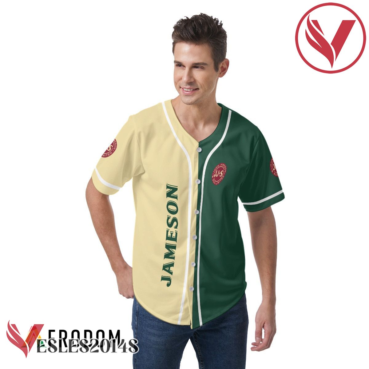 Jameson Baseball Jersey And Shorts Set, Perfect Gifts For Fans - Vesles2014S 2