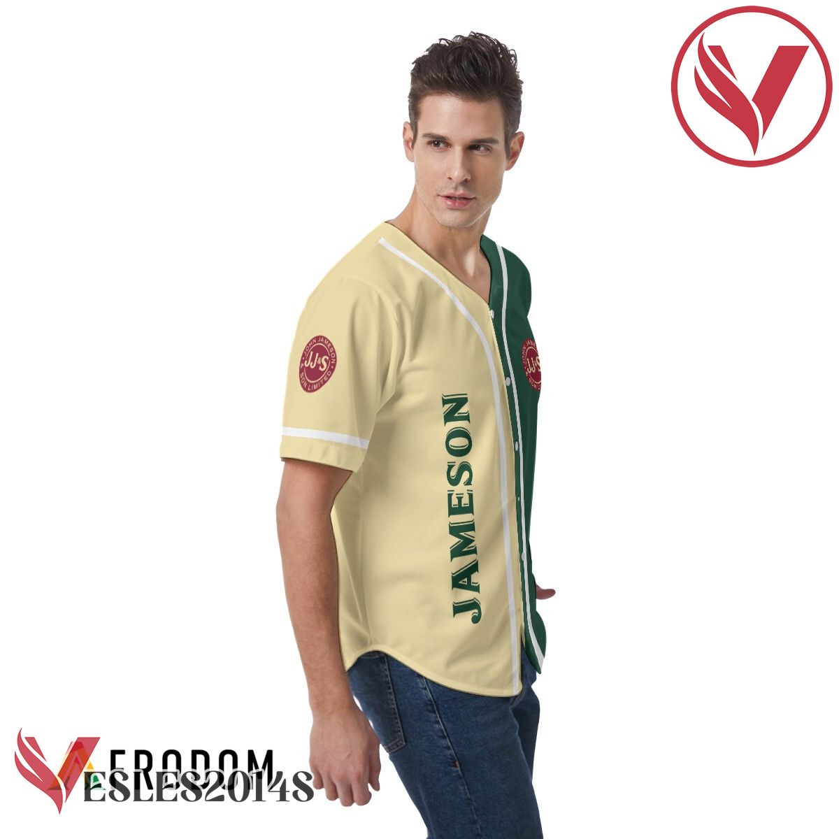 Jameson Baseball Jersey And Shorts Set, Perfect Gifts For Fans - Vesles2014S 4