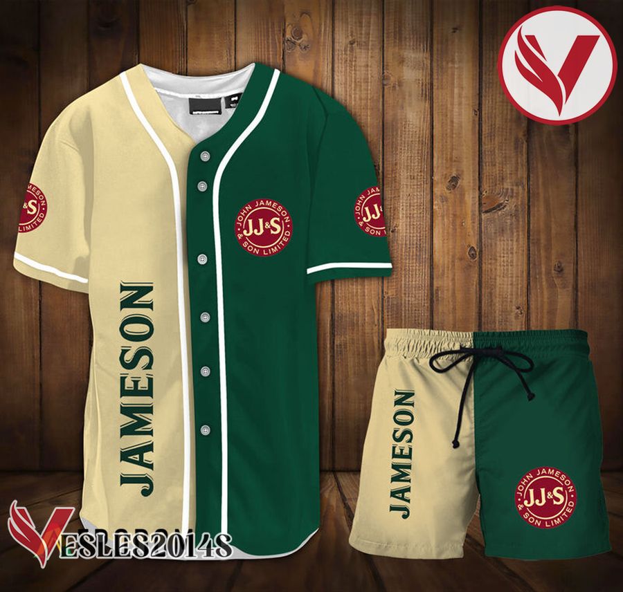 Jameson Baseball Jersey And Shorts Set, Perfect Gifts For Fans - Vesles2014S