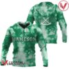 Jameson Green Tie-dye Hoodie & Zip Hoodie - Vesles2014S