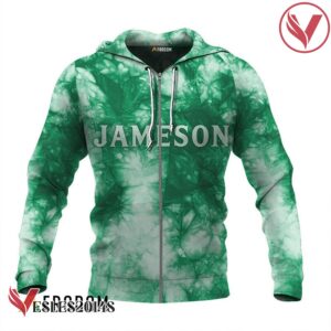 Jameson Green Tie-dye Hoodie & Zip Hoodie - Vesles2014S 2