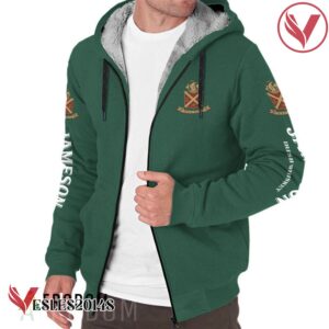 Jameson Irish Whiskey Fleece Zip Up Hoodie - Vesles2014S 1