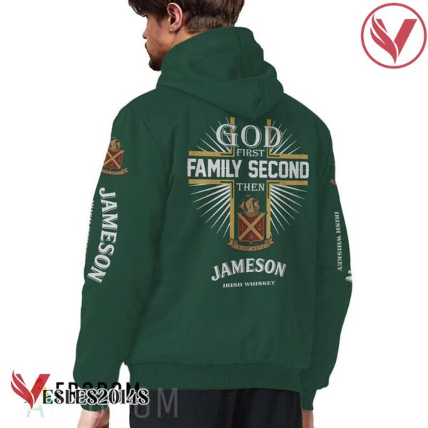 Jameson Irish Whiskey Fleece Zip Up Hoodie - Vesles2014S 2