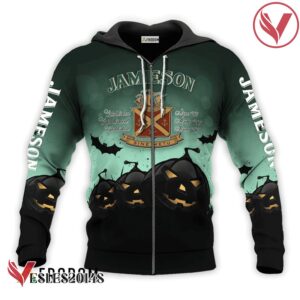 Jameson Irish Whiskey Halloween Night Pumpkin Hoodie & Zip Hoodie - Vesles2014S 2