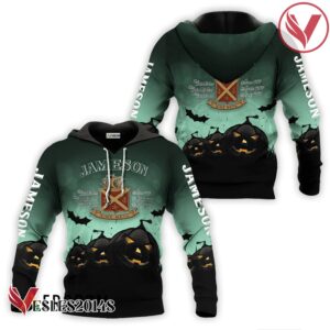 Jameson Irish Whiskey Halloween Night Pumpkin Hoodie & Zip Hoodie - Vesles2014S
