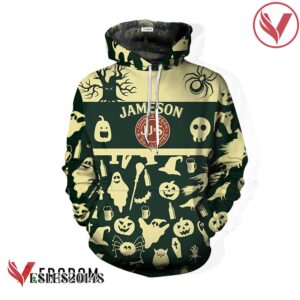 Jameson Irish Whiskey Halloween Patterns Hoodie & Zip Hoodie - Vesles2014S 2