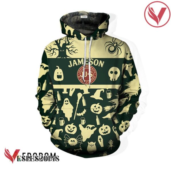 Jameson Irish Whiskey Halloween Patterns Hoodie & Zip Hoodie - Vesles2014S 2