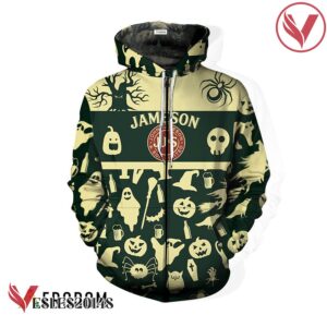 Jameson Irish Whiskey Halloween Patterns Hoodie & Zip Hoodie - Vesles2014S 3