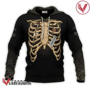 Jameson Irish Whiskey Skeleton Ribcage Hoodie & Zip Hoodie - Vesles2014S 1
