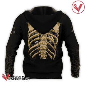 Jameson Irish Whiskey Skeleton Ribcage Hoodie & Zip Hoodie - Vesles2014S 3