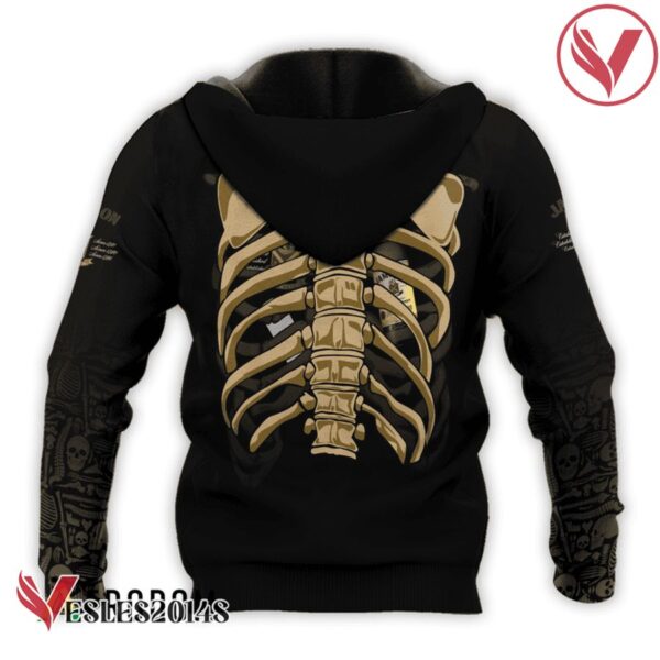 Jameson Irish Whiskey Skeleton Ribcage Hoodie & Zip Hoodie - Vesles2014S 3