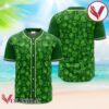 Jameson St. Patrick's Day Doodle Pattern Baseball Jersey, Perfect Gifts For Fans - Vesles2014S