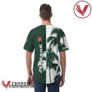 Jameson Tropical Coconut Trees Baseball Jersey, Perfect Gifts For Fans - Vesles2014S 5