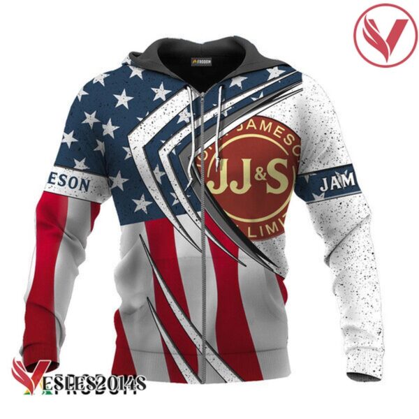 Jameson Whiskey Fourth Of July Esports Hoodie & Zip Hoodie - Vesles2014S 2