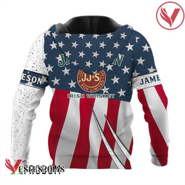 Jameson Whiskey Fourth Of July Esports Hoodie & Zip Hoodie - Vesles2014S 3
