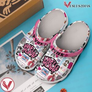 Janelle Monae Music Crocs Crocband Clogs Shoes, Unique Gifts For Fans - Vesles2014S 2