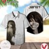 Janet Jackson Damita Jo Album Cover Hawaiian Shirt, Best Gift For Music Lovers Vesles2014S