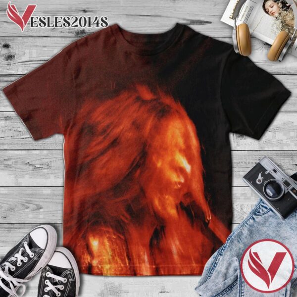 Janis Joplin I Got Dem Ol' Kozmic Blues Again Mama Album Cover Shirt, Perfect Gifts For Music Lovers - Vesles2014S