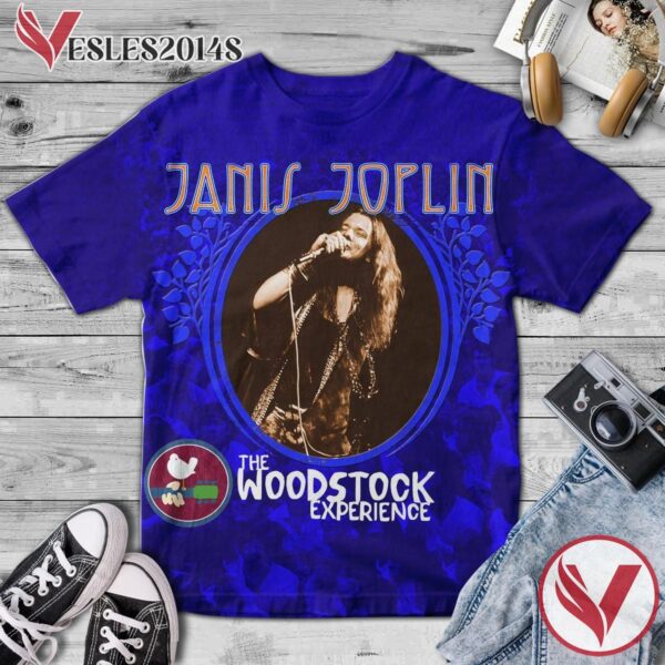 Janis Joplin The Woods Experience Album Cover Shirt, Perfect Gifts For Music Lovers - Vesles2014S