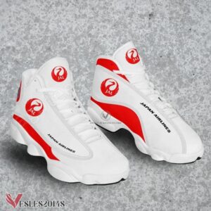 Japan Airlines Logo Air Jordan 13 Shoes, Best Sneaker Gifts For Fans - Vesles2014s
