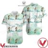 Jasmine Princess Clear White Leaf Pattern Disney Hawaiian Shirt, Unique Gifts For Friends - Vesles2014S 1
