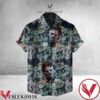 Jason Voorhees And Leatherface Tropical Leaf Hawaiian Shirt, Unique Gifts For Friends - Vesles2014S 1