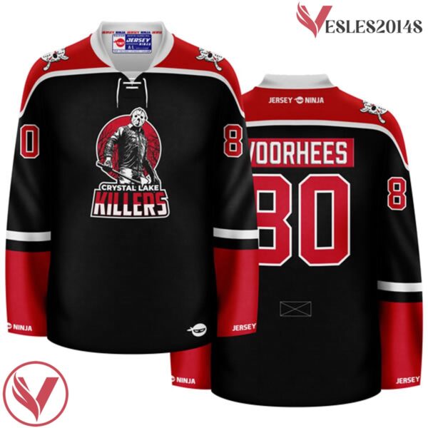 Jason Voorhees Crystal Lake Killers Hockey Jersey - Vesles2014S