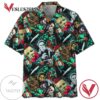 Jason Voorhees Horror Print Short Sleeve Hawaiian Casual Shirt Vesles2014S