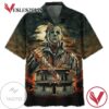 Jason Voorhees Print Short Sleeve Hawaiian Casual Shirt Vesles2014S