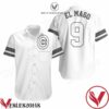 Javier Baez El Mago 9 Chicago Cubs Player White Jersey Inspired Style Hawaiian Shirt, Unique Gifts For Friends - Vesles2014S 1