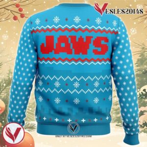 Jaws Ugly Christmas Sweater, Unique Christmas Gift For Fans - Vesles2014S 3