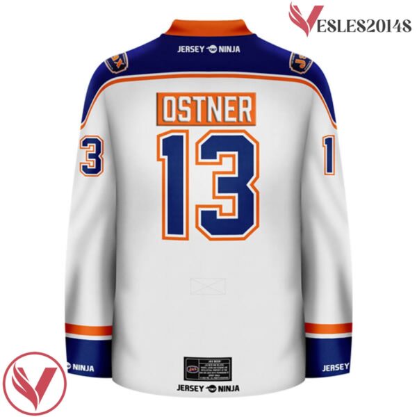 Jax Beer Throwback White Hockey Jersey - Vesles2014S 3