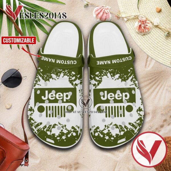 Jeep Brand Crocs Shoes For Men And Women, Unique Clogs Shoes For Fans - Vesles2014S 1