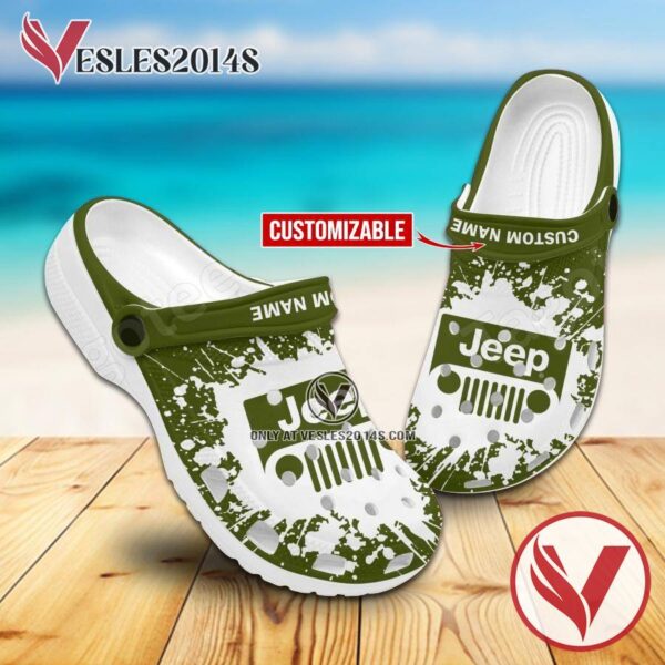 Jeep Brand Crocs Shoes For Men And Women, Unique Clogs Shoes For Fans - Vesles2014S