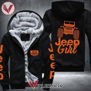 Jeep Girl Fleece Hoodie Jacket, Unique Gifts For Car Lovers - Vesles2014S 1