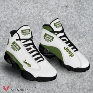 Jeep Logo Air Jordan 13 Shoes, Best Sneaker Gifts For Fans - Vesles2014s 1
