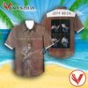 Jeff Beck Blow By Blow Album Cover Hawaiian Shirt, Unique Gifts For Music Lovers - Vesles2014S