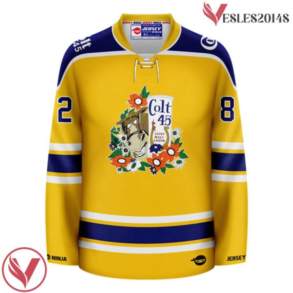 Jeff Spicoli Fast Times Colt 45 Hockey Jersey - Vesles2014S 2