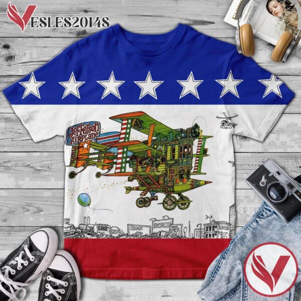 Jefferson Airplane After Bathing At Baxter's Album Cover Shirt, Perfect Gifts For Music Lovers - Vesles2014S