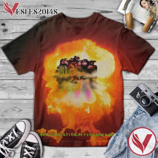 Jefferson Airplane Crown Of Creation Album Cover Shirt, Perfect Gifts For Music Lovers - Vesles2014S