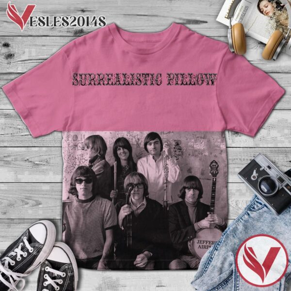 Jefferson Airplane Surrealistic Pillow Album Cover Shirt, Perfect Gifts For Music Lovers - Vesles2014S