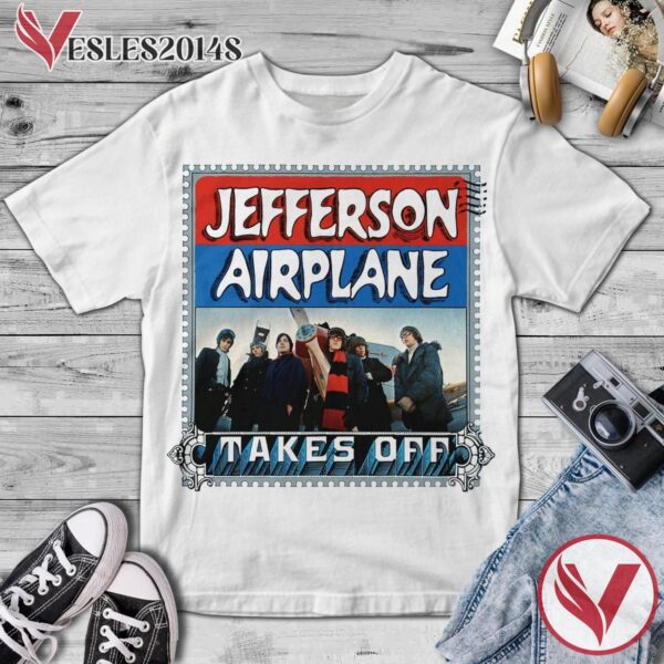 Jefferson Airplane Takes Off Album Cover Shirt, Perfect Gifts For Music Lovers - Vesles2014S