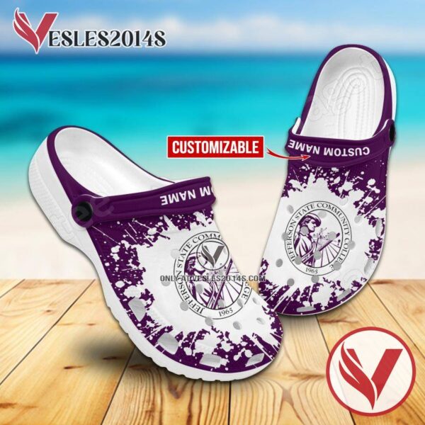 Jefferson State Community College Custom Crocs Shoes For Men And Women, Unique Clogs Shoes For Fans - Vesles2014S