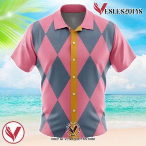 Jenkins Pendagron Howl’s Moving Castle Hawaiian Button Up Shirt, Perfect Gifts For Anime Lovers - Vesles2014S