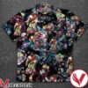 Jesus And Marvel Avengers Chibi Hawaiian Shirt, Unique Gifts For Friends - Vesles2014S 1