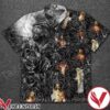 Jesus Black Leaf And Rose Hawaiian Shirt, Unique Gifts For Friends - Vesles2014S 1